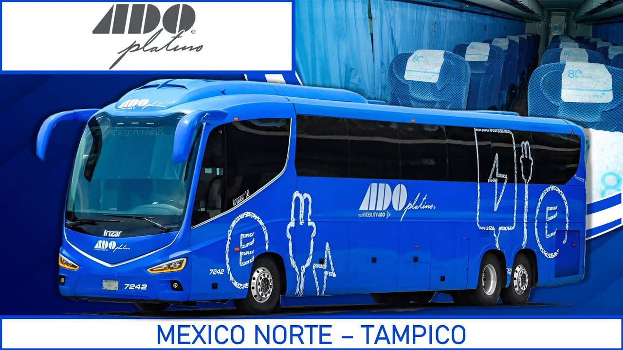 ADO Platino: La Línea de Autobuses MAS CARA en México ¿Vale la pena? | Mexico Norte a Tampico