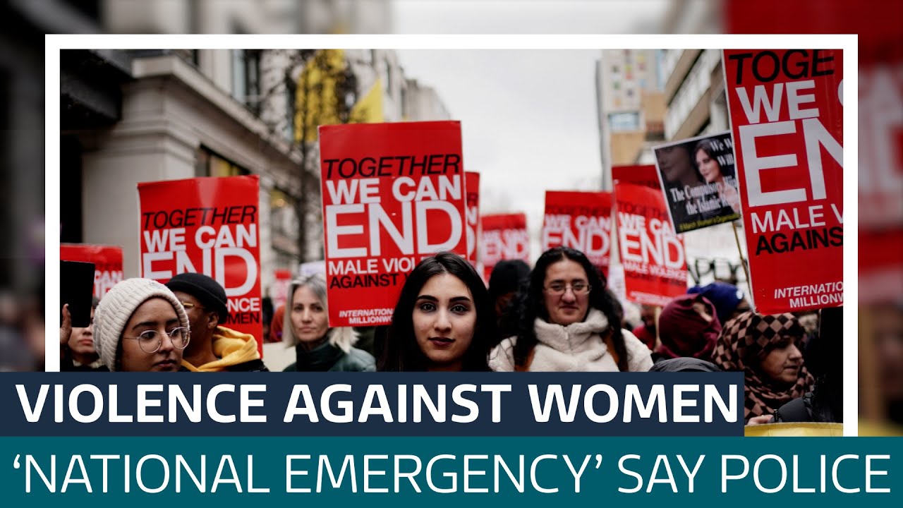 Violence against women and girls a 'national emergency' | ITV News