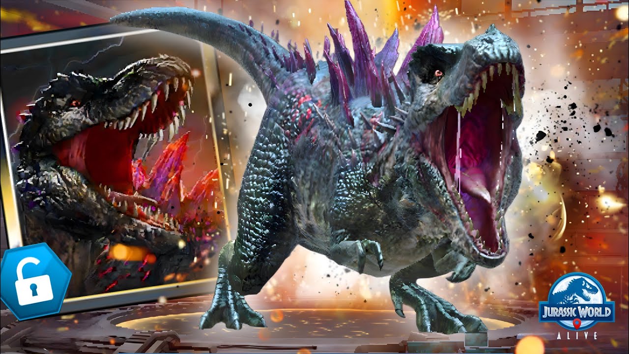 Unlock🔥GODZILLA'S REX🔥( MORTEM REX ) || Jurassic world alive || V3.14