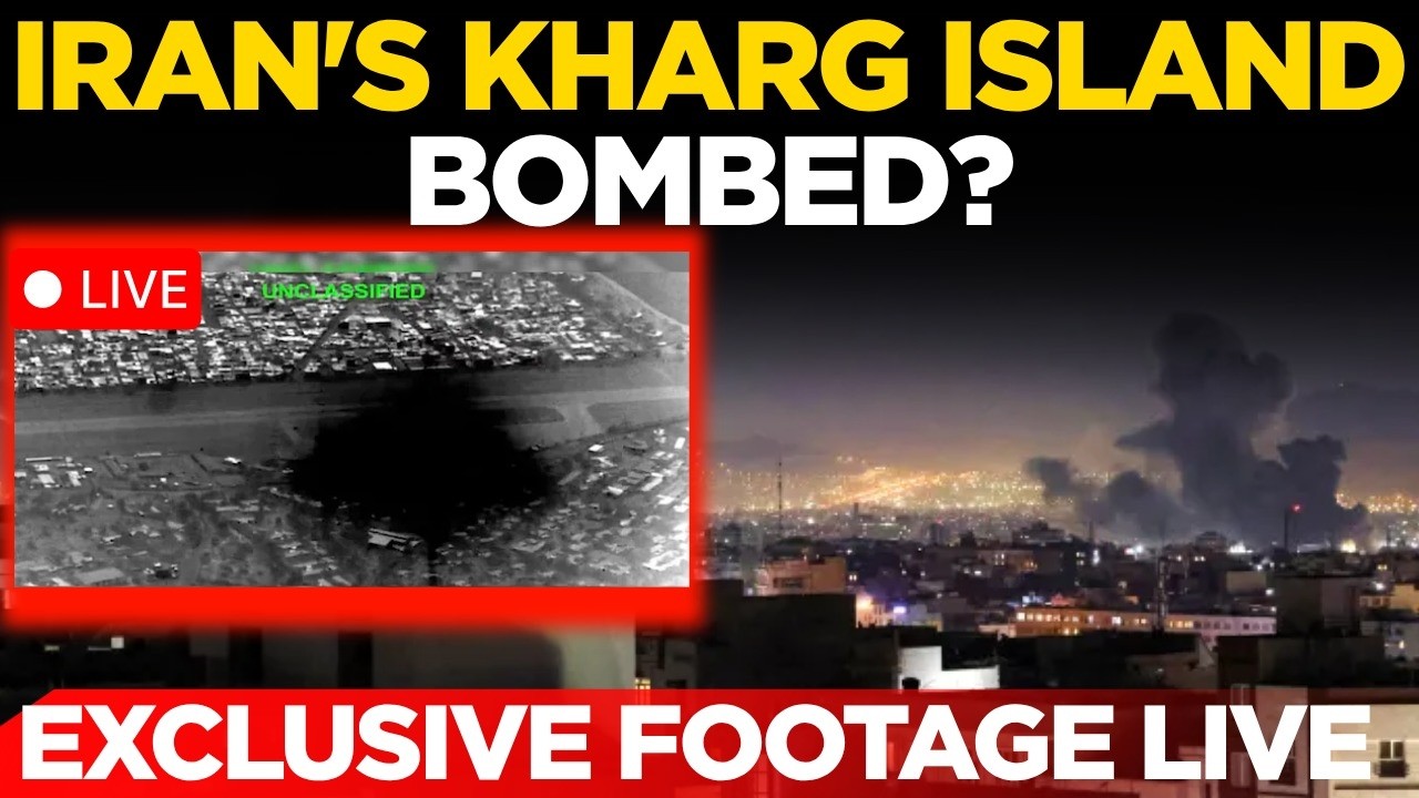 LIVE: Iran's Kharg Island Reportedly Struck Hours Before Trump's Deadline Ends | USA-Iran War News