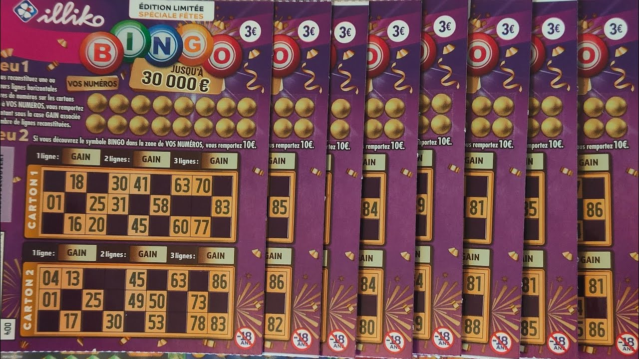 Nouveau Bingo FDJ !! on se gratte 10 tickets ☘️☺️