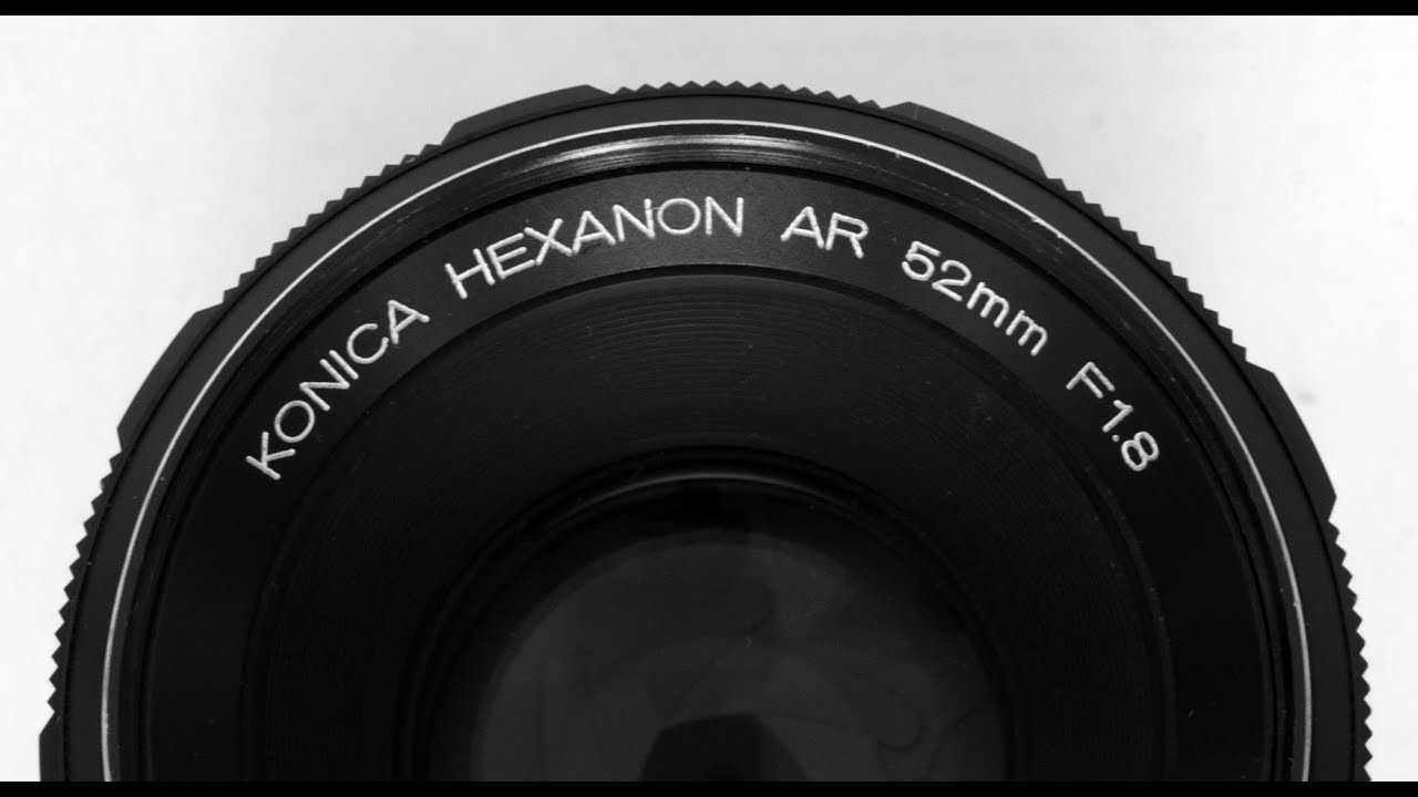Konica Hexanon AR 52mm f/1.8 Review