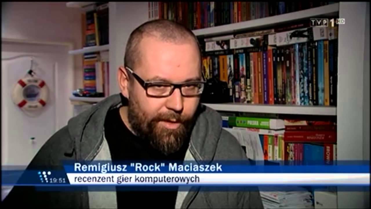 Remigiusz (Rock) Maciaszek w Wiadomościach (TVP1)