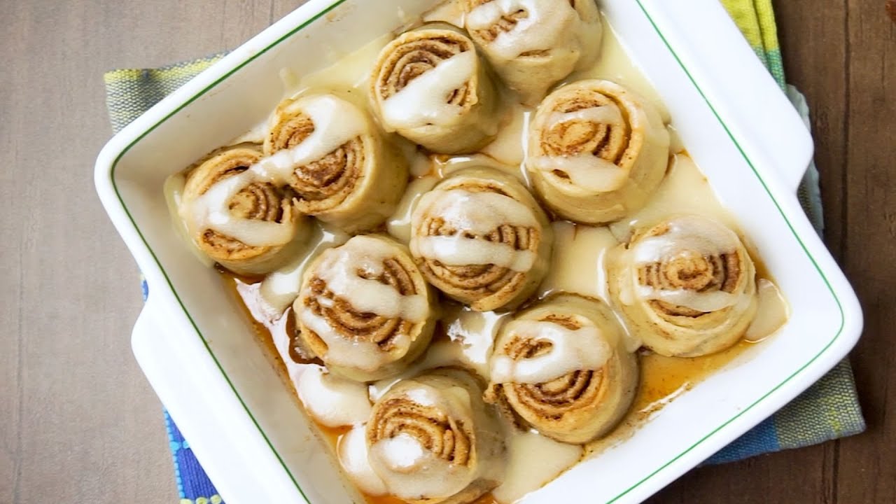 2 Ingredient Dough Cinnamon Rolls Are SO Good, You Won't Believe It!