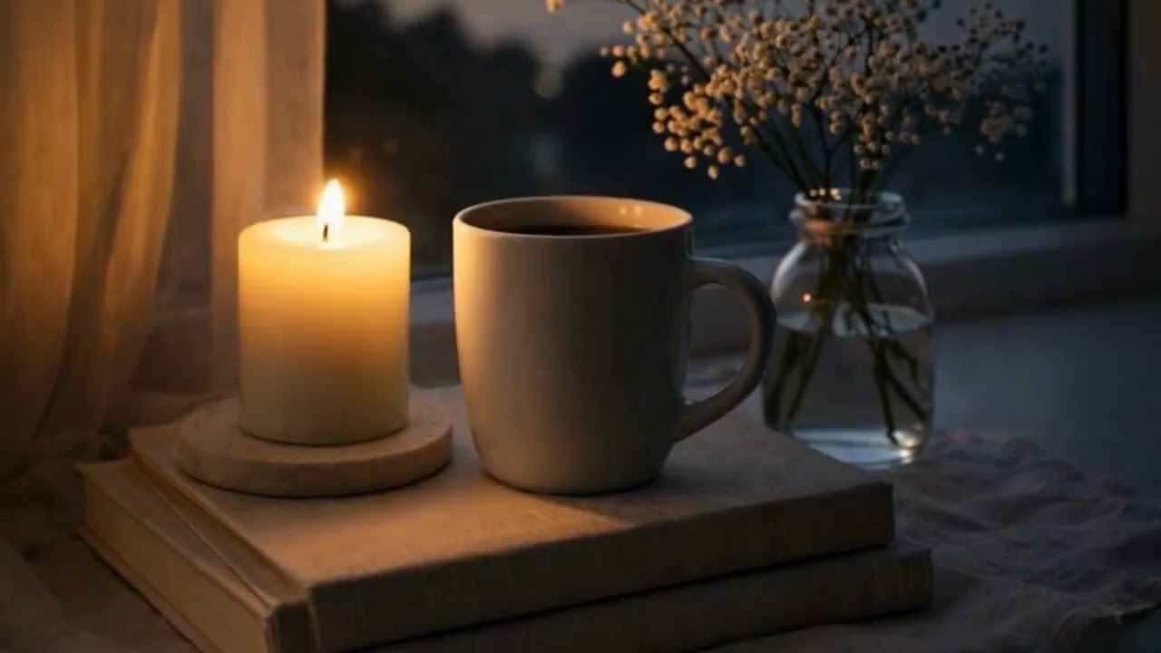 Simple Book Nook for Relaxation Rain Ambience𓂃🪶 Deep Sleep Study Relax Reading Soundscape