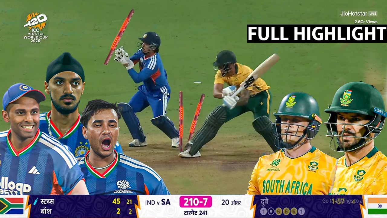 India vs Southafrica T20 Warmup Match Full Highlights | Ind Vs SA T20 WC Warmup Match Highlights