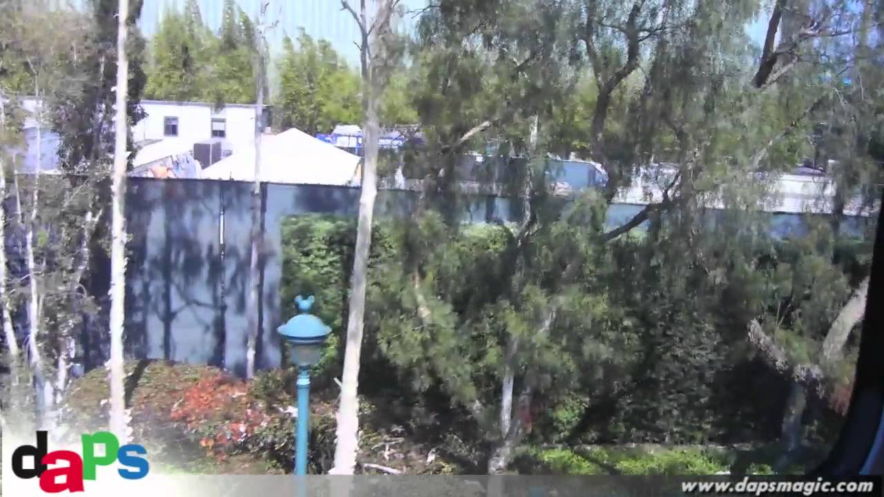 Cars Theme Monorail Ride Thru