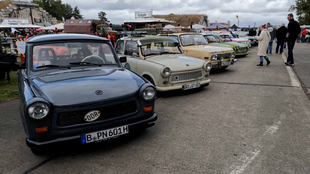 Vintage East Block Vehicles show in Neuhardenberg, Germany 2022
