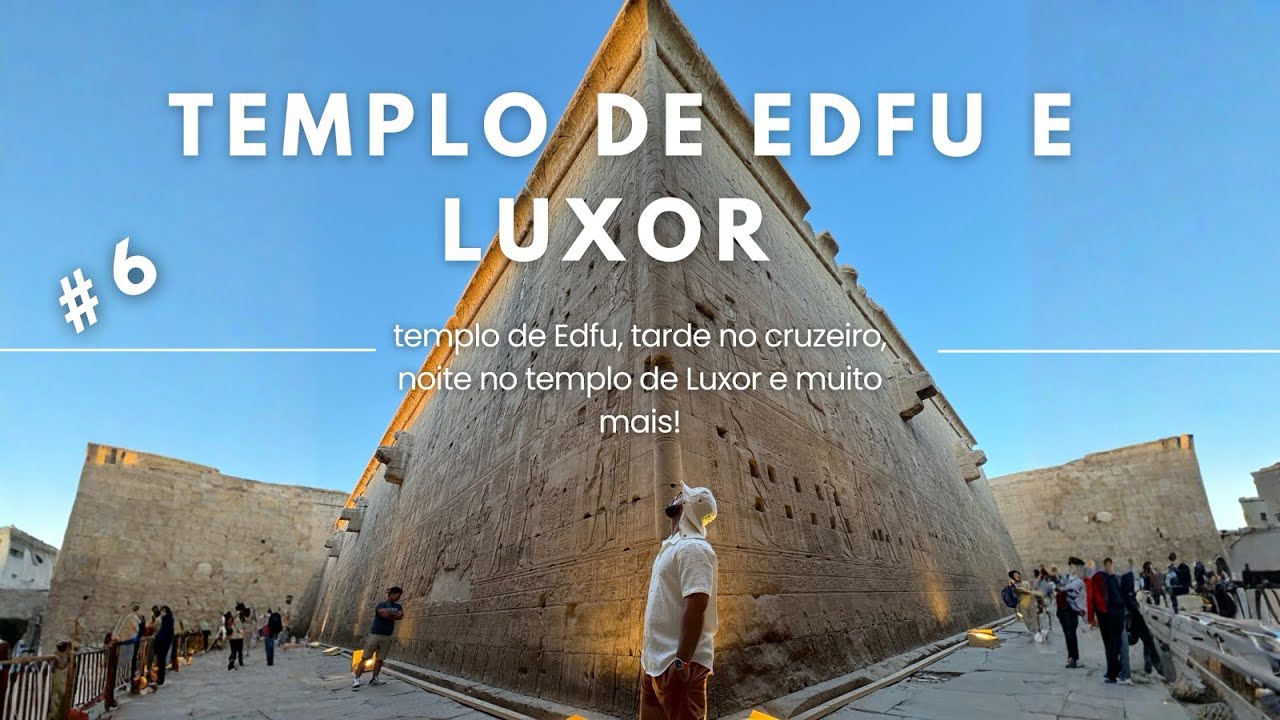 ESSE É O TEMPLO MAIS BEM PRESERVADO DO EGITO!😱 | Acorde e Viaje