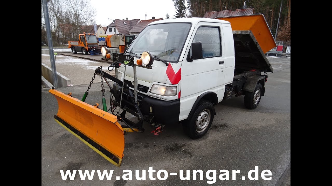 Pfau S85  Kipper 4x4 Winterdienst Bj  2007 Kommunalhydraulik www.auto-ungar.de