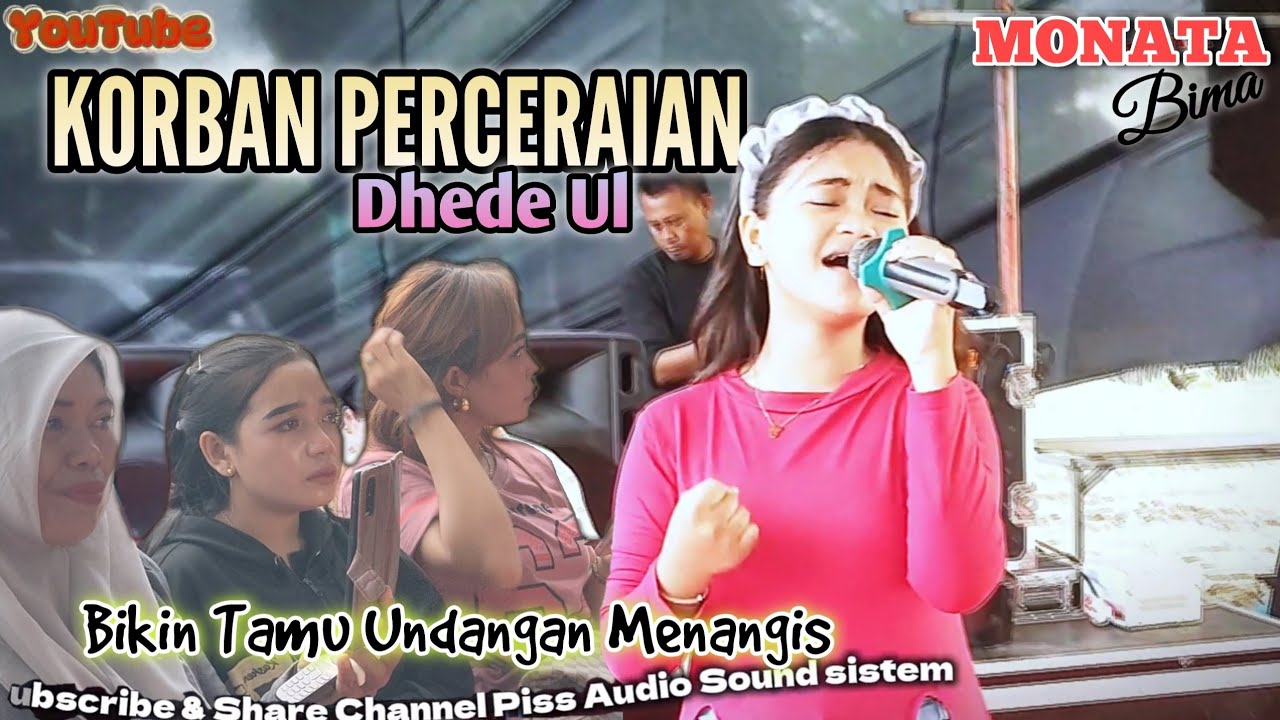 Korban Perceraian - Lagu Sedih bikin semua 😭 (cover) Dede Ul - MONATA BIMA