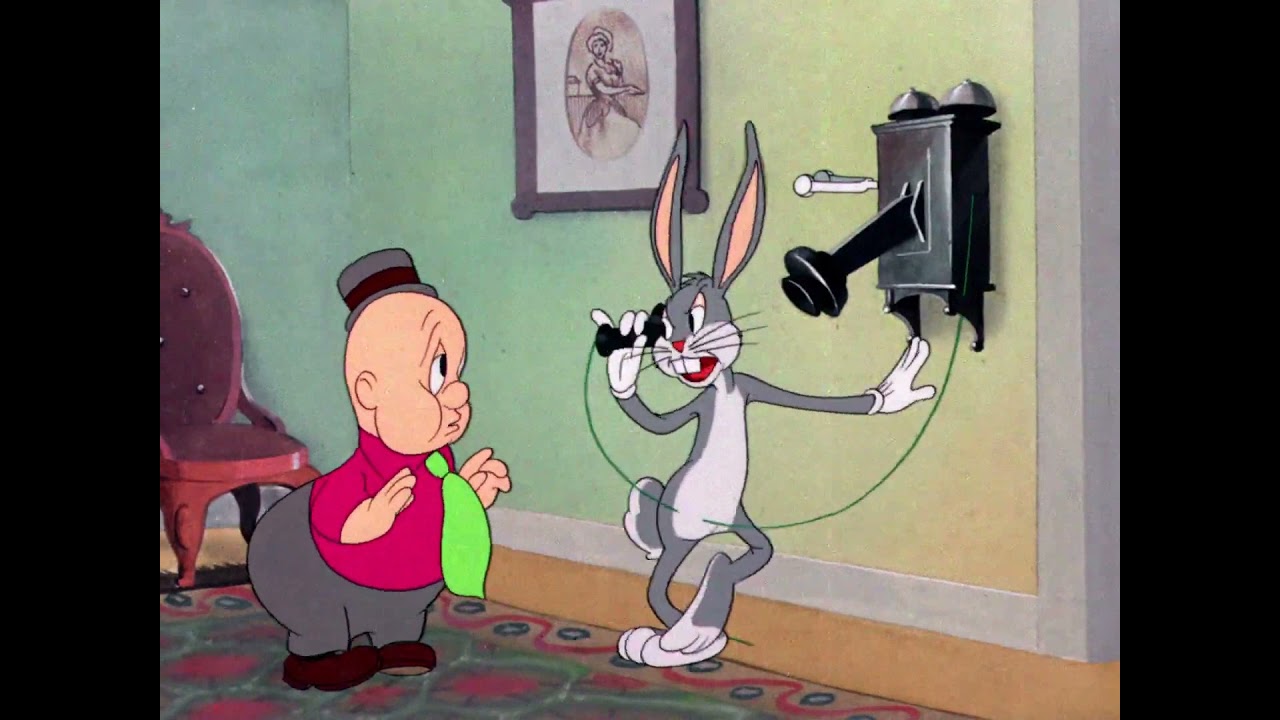 LOONEY TUNES | El conejo que llegó para quedarse (Bugs Bunny, Elmer Fudd) | 1942 | Redoblaje Latino