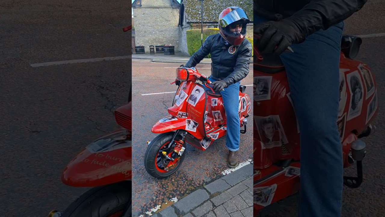 300cc Scooter 🚀  #lambretta #scomadi #scooters #tuning #piaggio #vespa #fyp #expensive #videoreels