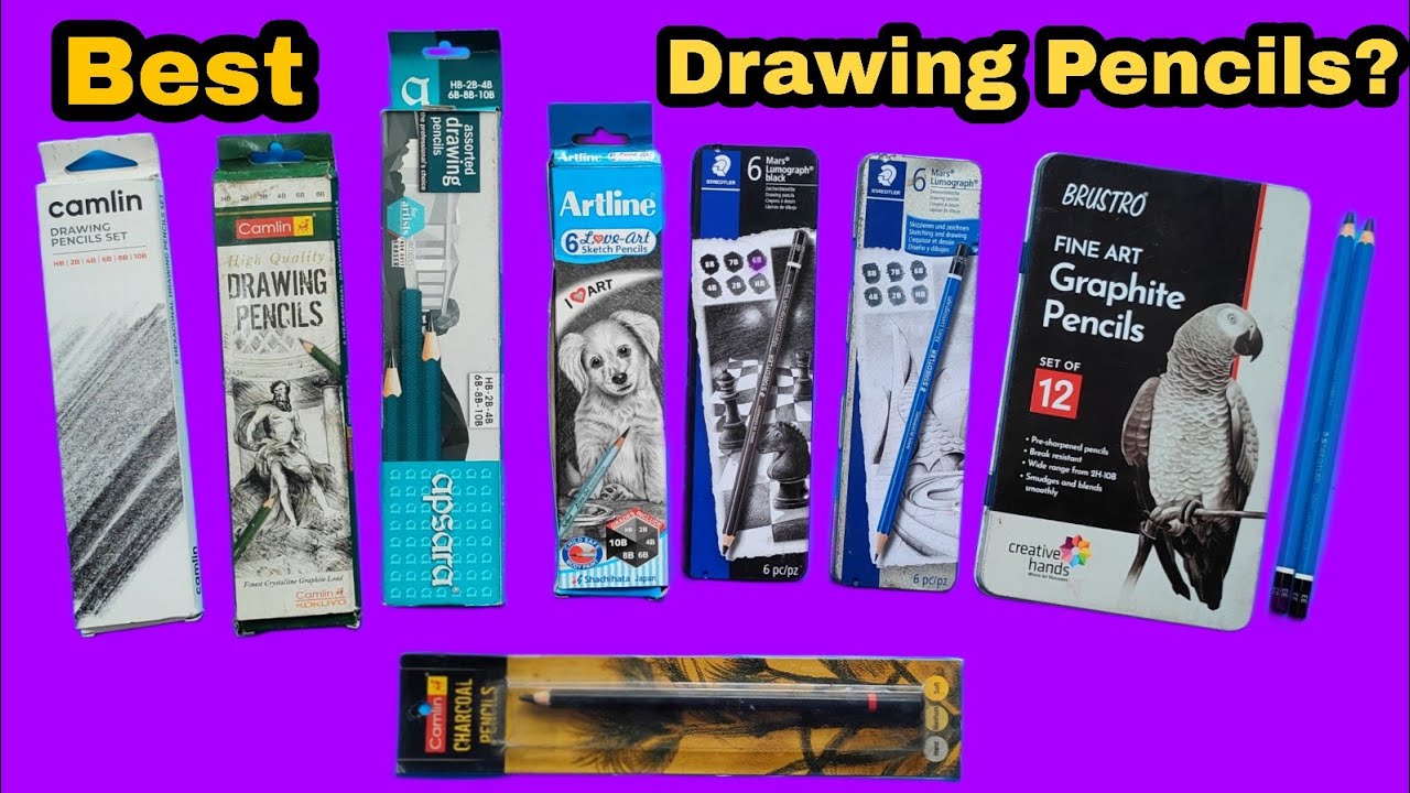Best Drawing Pencils for Beginners ✏️ 