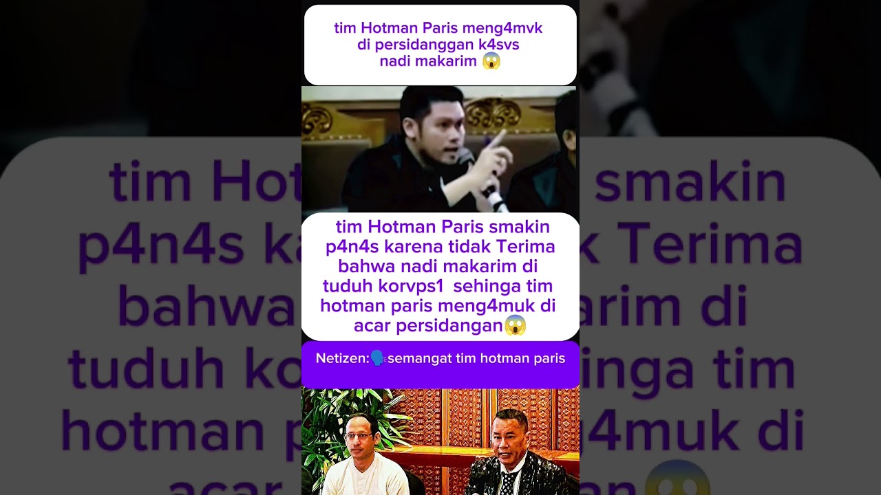 Hotman Paris Membela Nadi Makarim