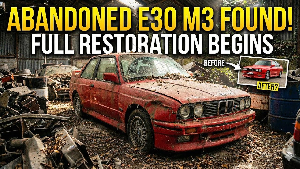 I Found a Rare 1990 BMW M3 E30 and Made it Brand New [FULL REBUILD]
