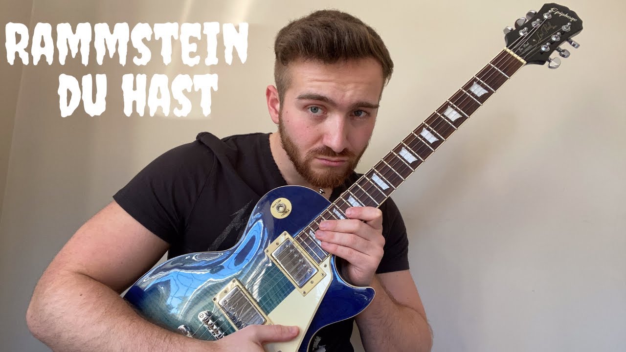 Rammstein- Du Hast Guitar Lesson + Tutorial