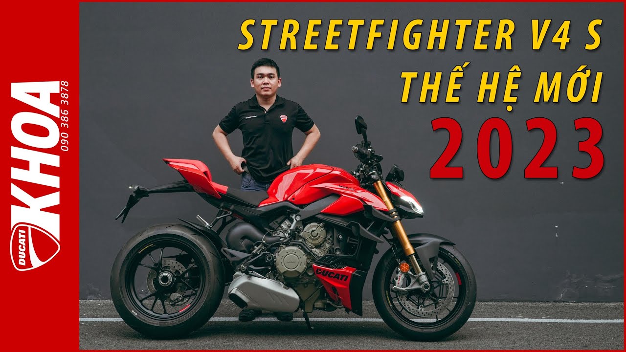 KHOA DUCATI HCM | Chi tiết STREETFIGHTER V4 S 2023 Có gì thay đổi?