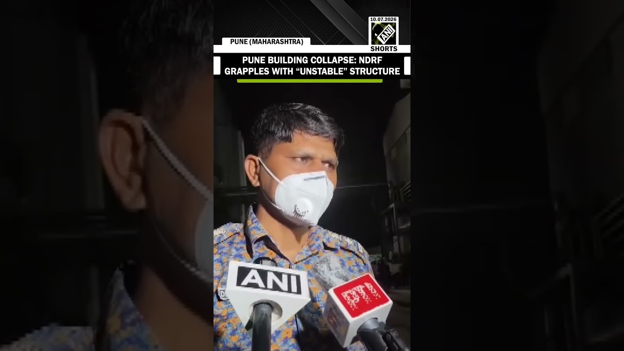 Pune Building Collapse: NDRF rescues 9 alive, 3-4 feared trapped as rescue efforts underway