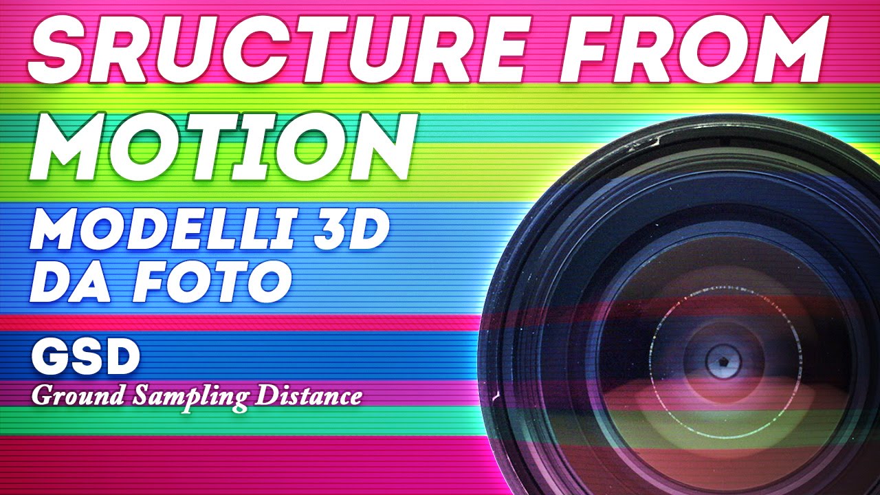 Modelli 3d da foto - GSD - Ground Sampling Distance
