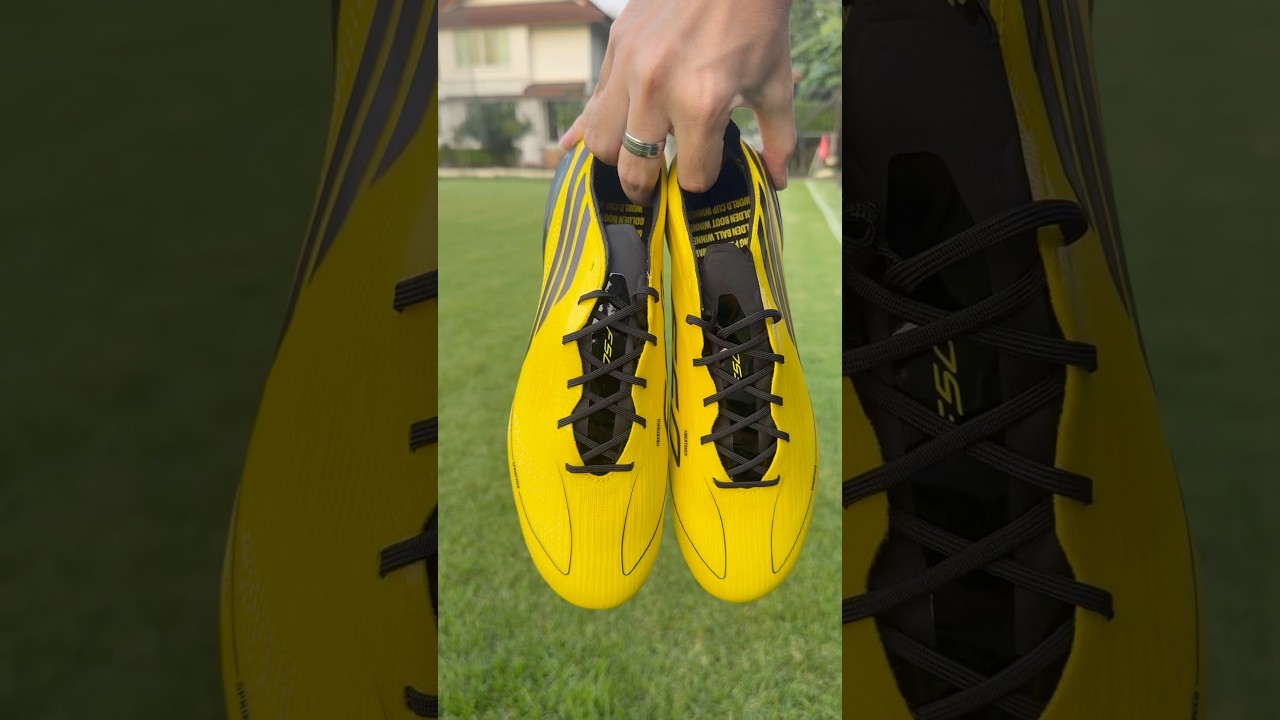 Unboxing Adidas F50 &ldquo;2010 Remake&rdquo; 💛 #Adidas #Adidasthailand #Adidasfootball #F50