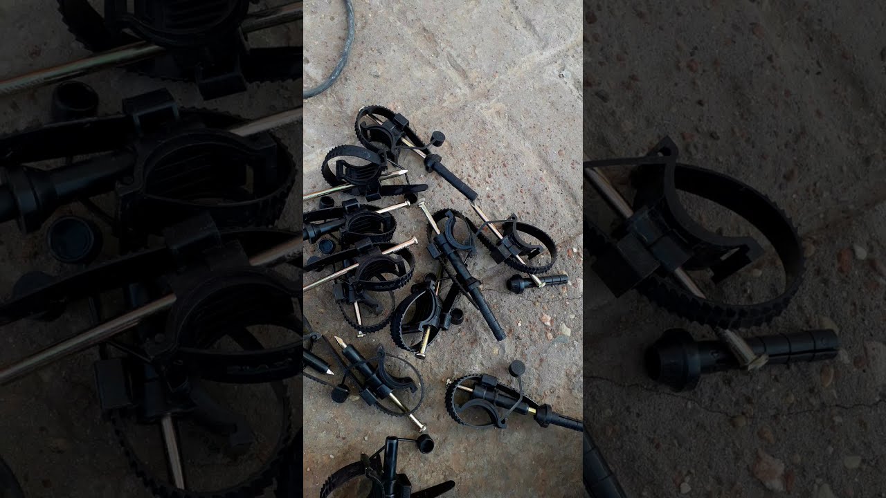 Instalation berçou sur façade pour cable aeriens torsadéطريقة تركيب لبرسو