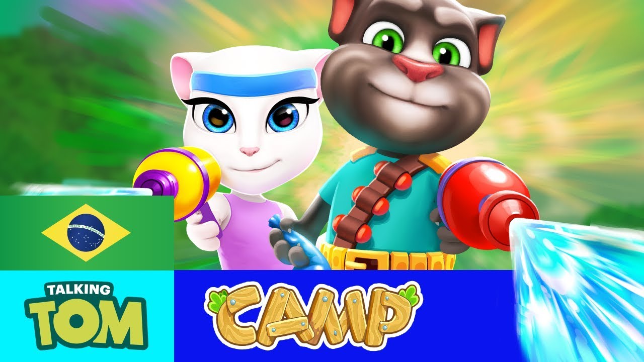 Talking Tom Camp – Guerrinha de Água Épica (Trailer Oficial de Lançamento)