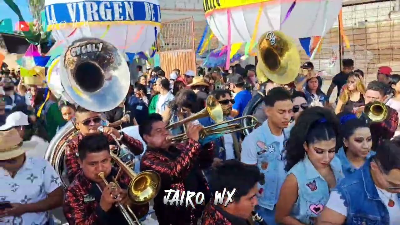 PONIENDO BUEN AMBIENTE BANDA VIENTOS DEL SUR EN NOCHIXTLAN/ EL PADRINO, SON TUS OJOS EL BATALLÓN 🔥🥁