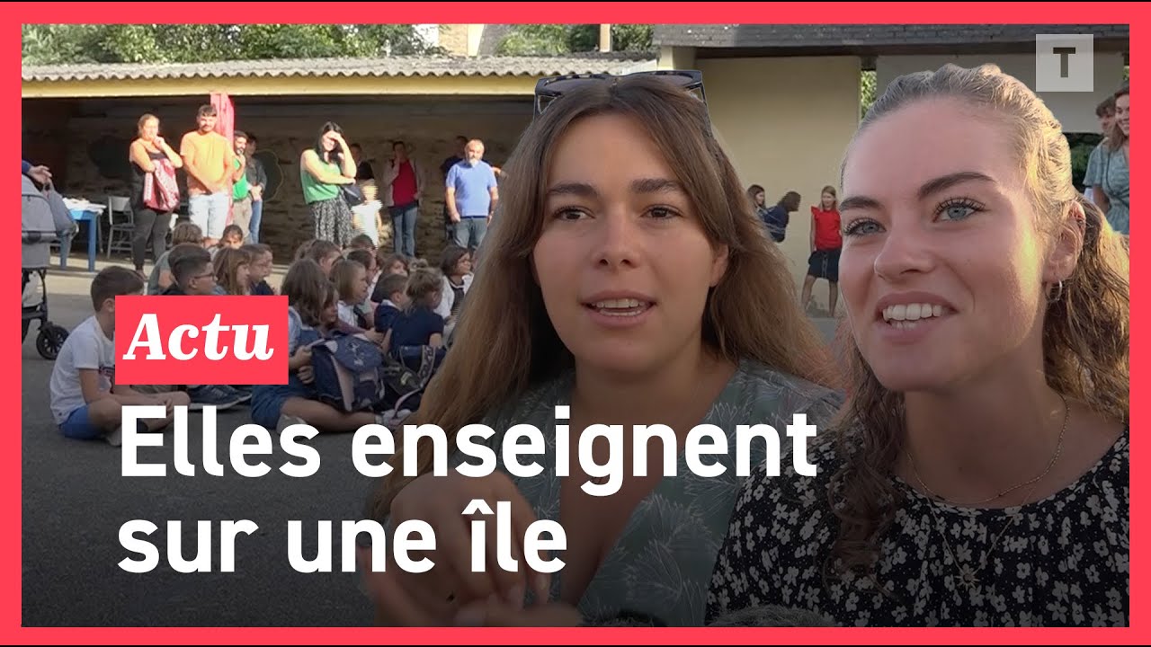 Rentrée 2023 : Ces deux bretonnes ont décidé d'enseigner sur l'île de Groix