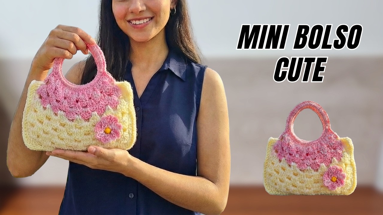 Bolsito de Souvenir a Crochet 👜 | Recuerdo Fácil y Rápido Paso a Paso