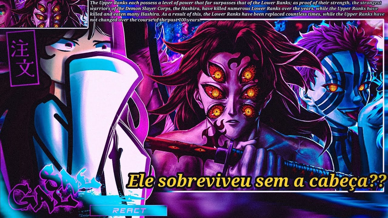 🇧🇷 Absolute Regression React ( Eclipse Carmesim | Luas Superiores | Demon Slayer ‎‎‎| @AniRap )