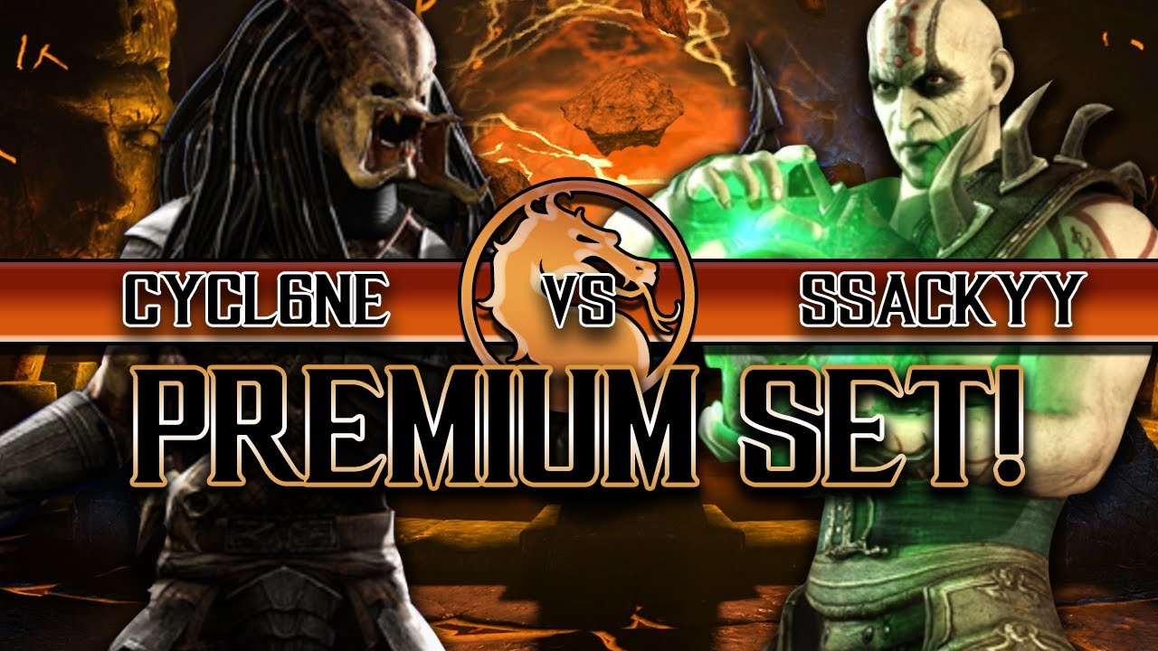 Mortal Kombat X: Cycl6ne vs Sackyy FT10 (PREMIUM SET!)