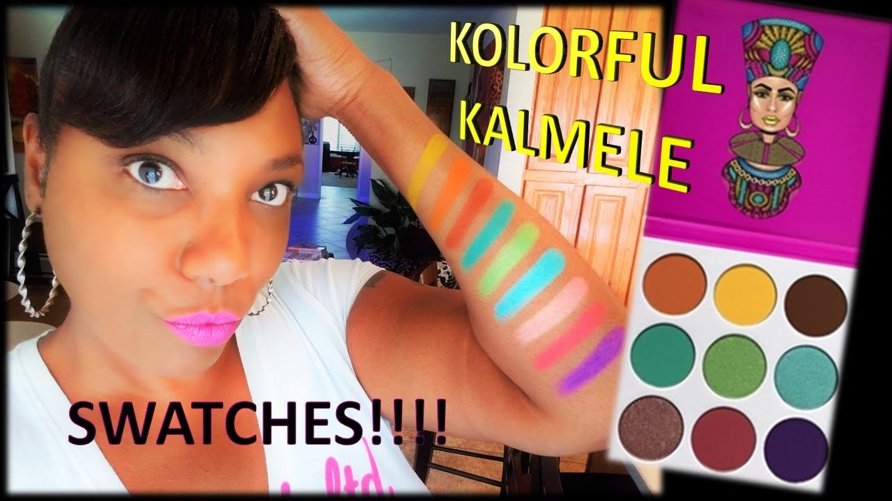 Juvia's Place Zulu Palette Swatches