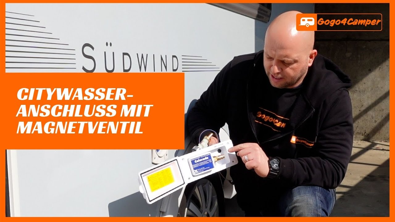 Citywasseranschluss / Stadtwasserregler Colorado Plus im Wohnwagen - Einbau und Funktion | DIY