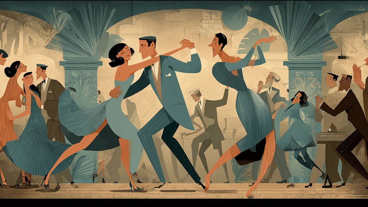 Dancing in the Roaring Twenties | Vintage Dance Orchestra | Elegant Evening Celebration