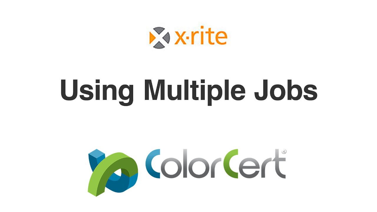 Using Multiple Jobs