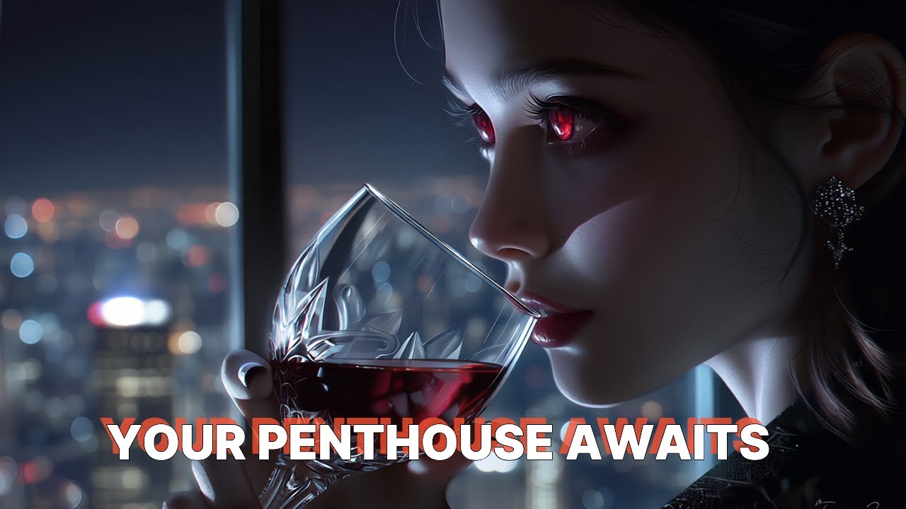 Midnight at the Vampire Queen's Penthouse 🌃 Luxury Deep House for Focus & Relax