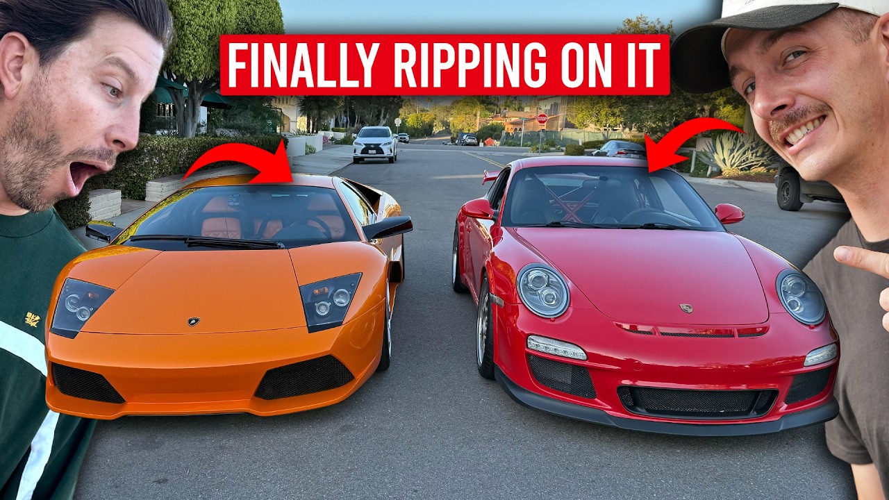 Gated Murcielago Vs. TJ Hunt&rsquo;s GT3