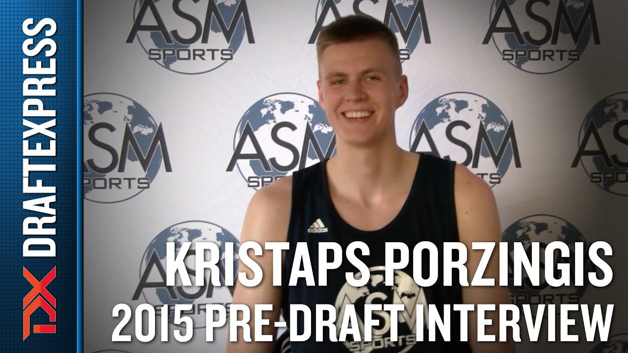 Kristaps Porzingis 2015 ASM Pro Day Interview - DraftExpress