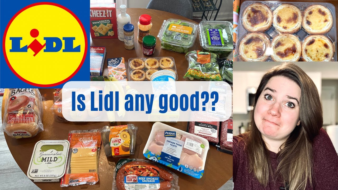 Is Lidl better than Trader Joe's AND Aldi??? Grocery haul and review