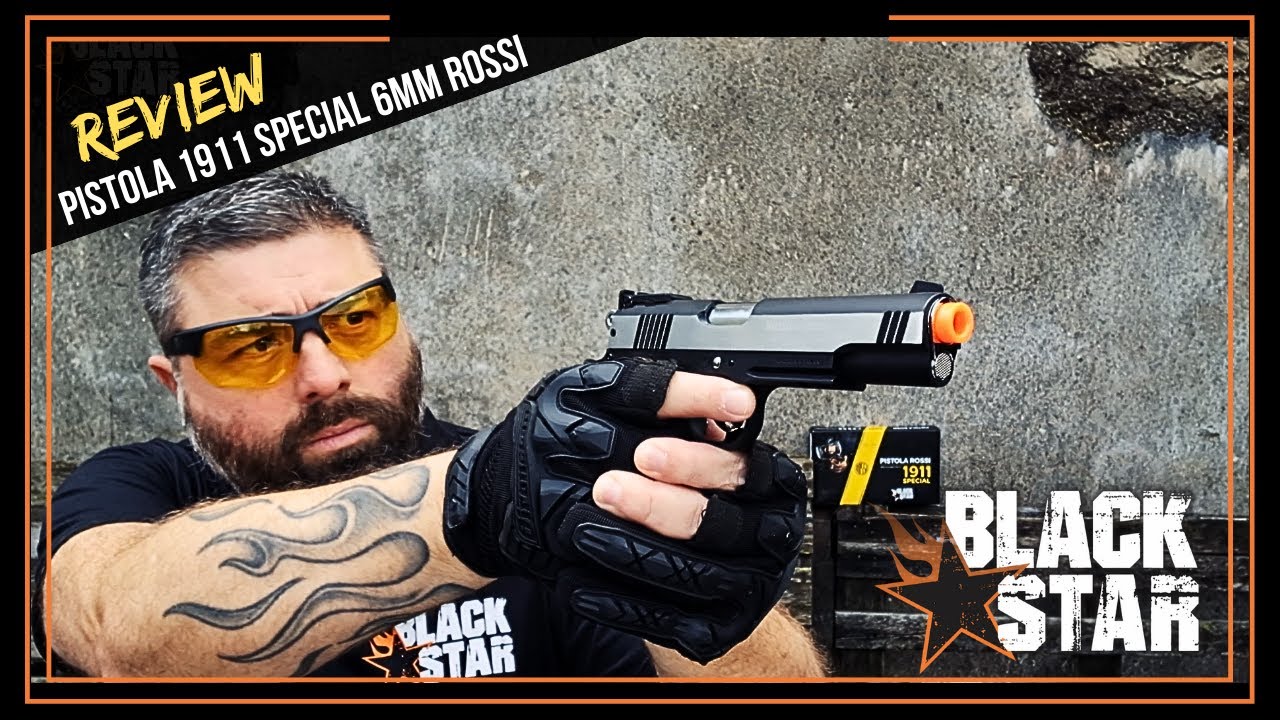 REVIEW ROSSI 1911 SPECIAL CO2 6,0MM  - FPS Absurdo!