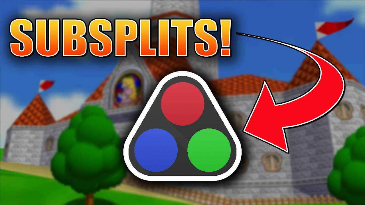How To Make Subsplits In LiveSplit (EASY)