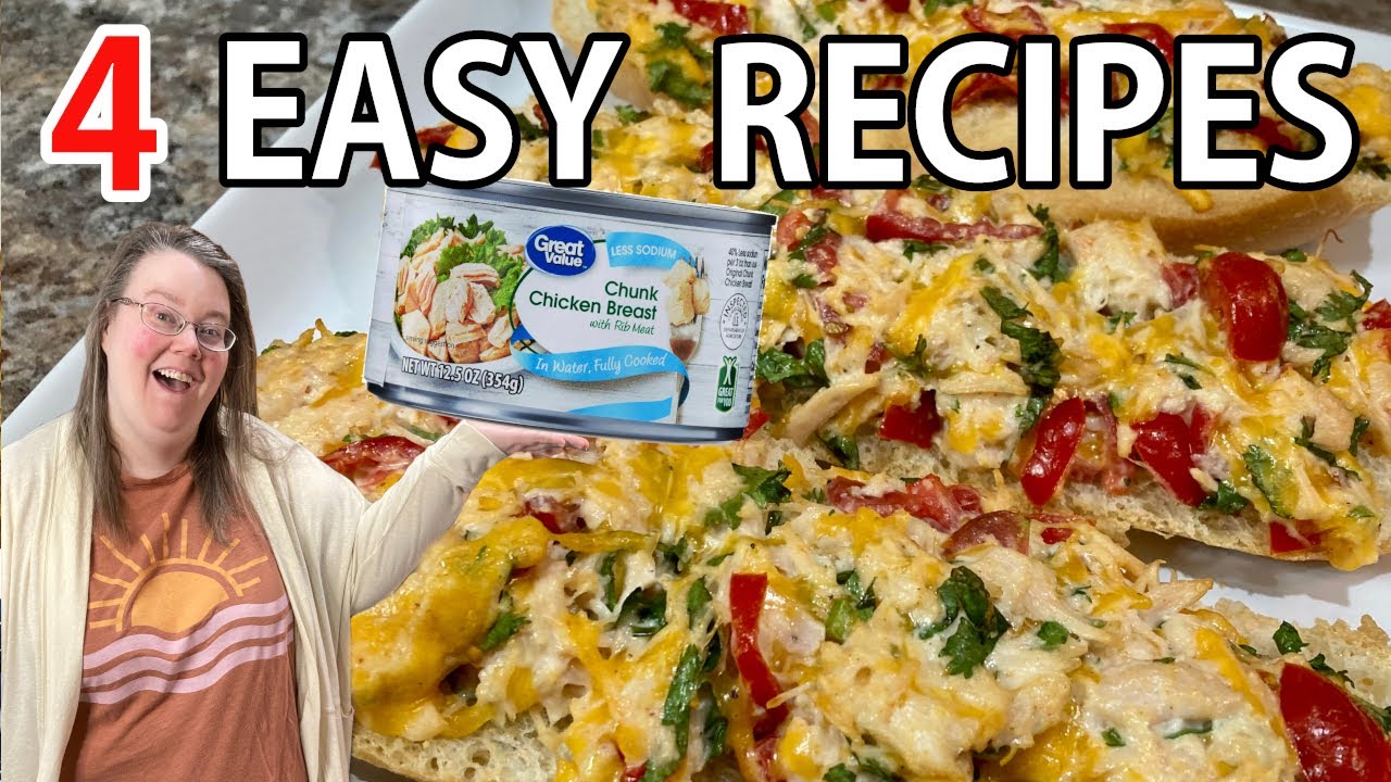 4 СУПЕР-РЕЦЕПТА ИЗ КОНСЕРВИРОВАННОЙ КУРИЦЫ, КОТОРЫЕ ВЫ ОБЯЗАТЕЛЬНО ДОЛЖНЫ ПОПРОБОВАТЬ! | БЫСТРЫЕ ...