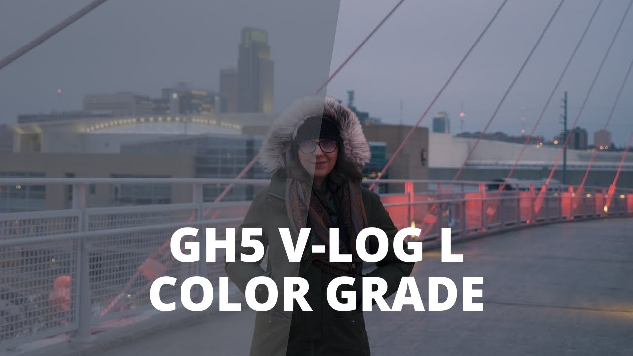 Цветокоррекция Lumix GH5 V-LOG L с использованием LUTS // Придайте вашим кадрам GH5 10-бит 422 V-...