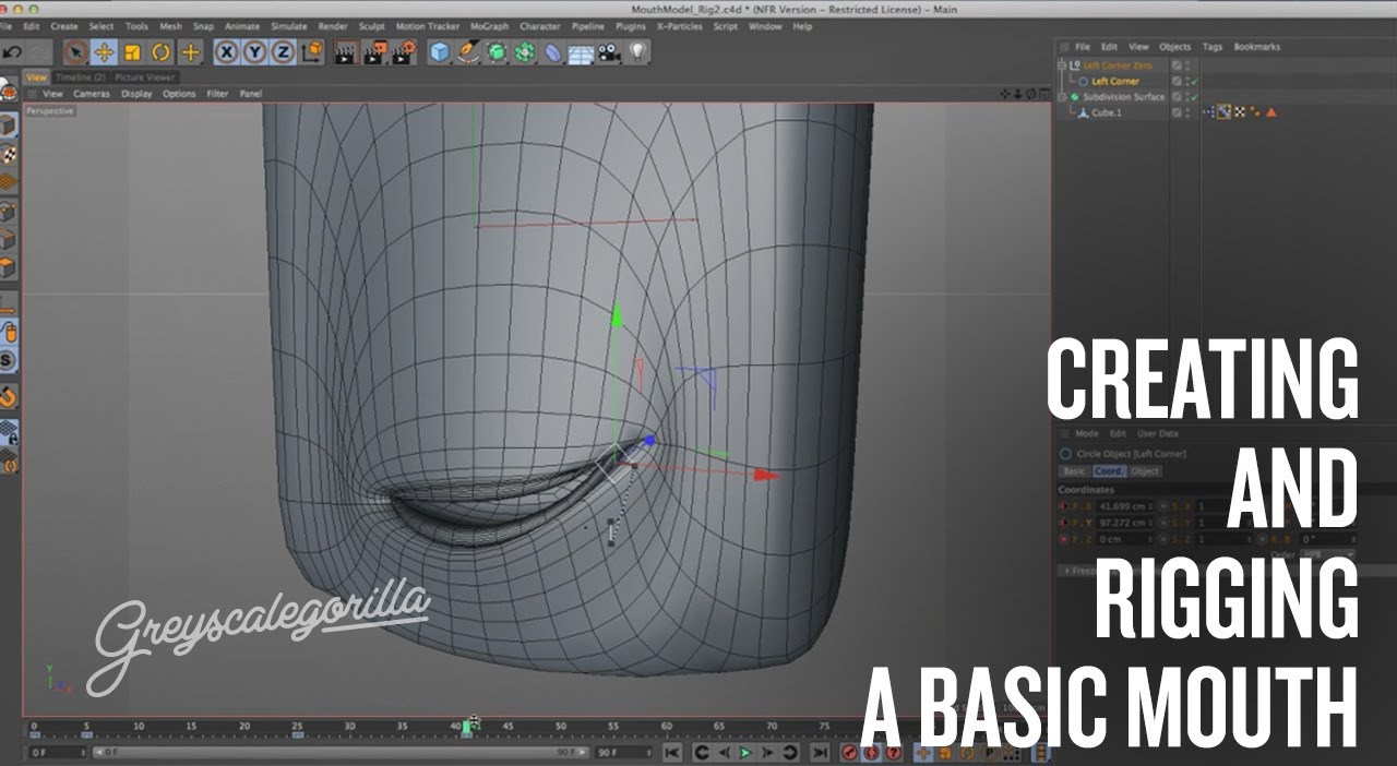 Quick Quick Overview of Rigging a Mouth.