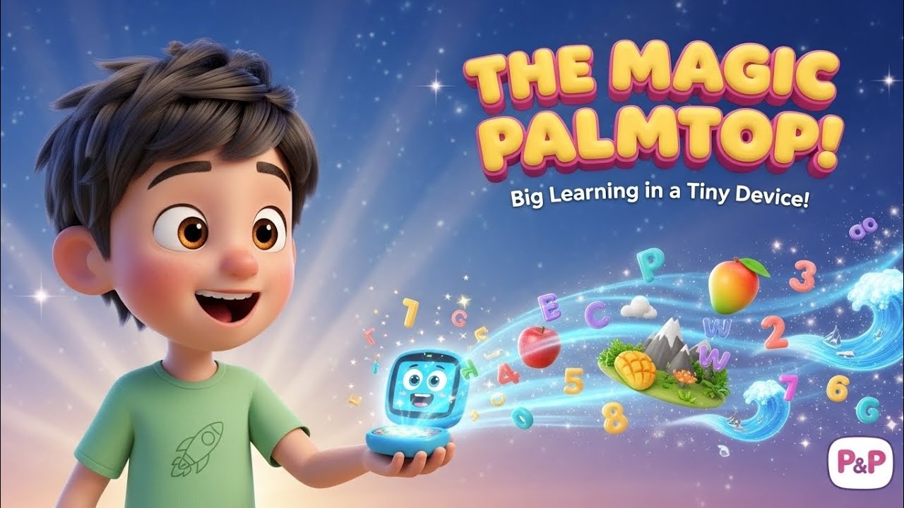 ✨ The Magic Palmtop! | A Tiny Device with BIG Learning Power 📚💻