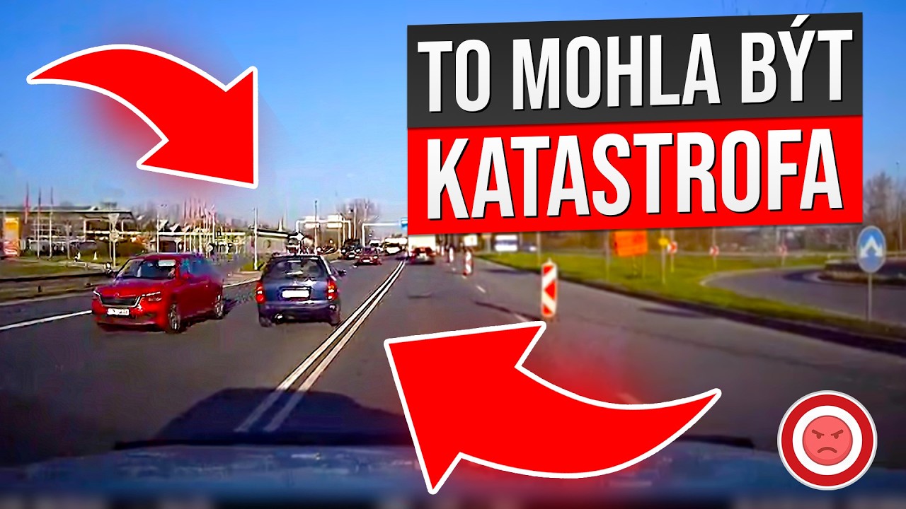 Řidič Dostal MIKROSPÁNEK a Najel do Protisměru!