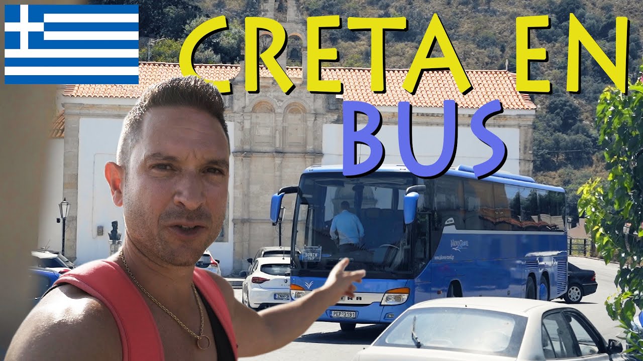 Recorriendo CRETA en BUS || vlog 3