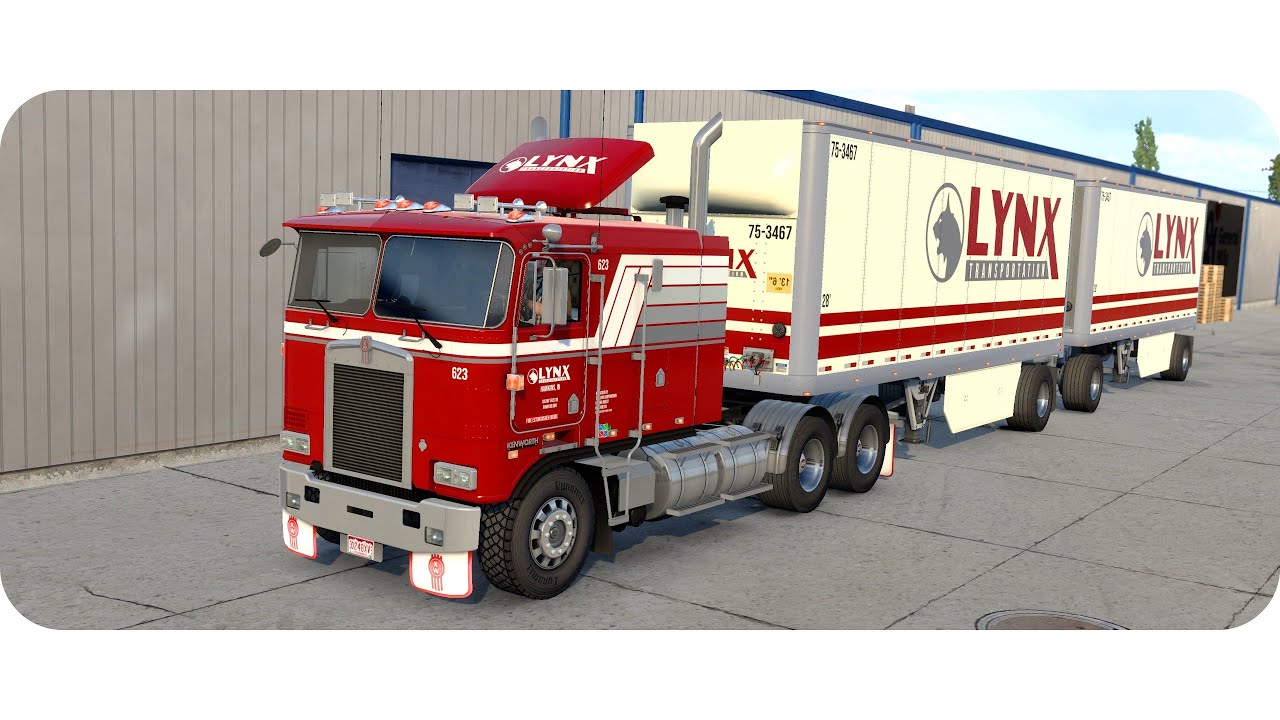 ATS ★ DLC Colorado ★ Kenworth K100-E (Denver - Sterling) American Truck Simulator 2K gameplay