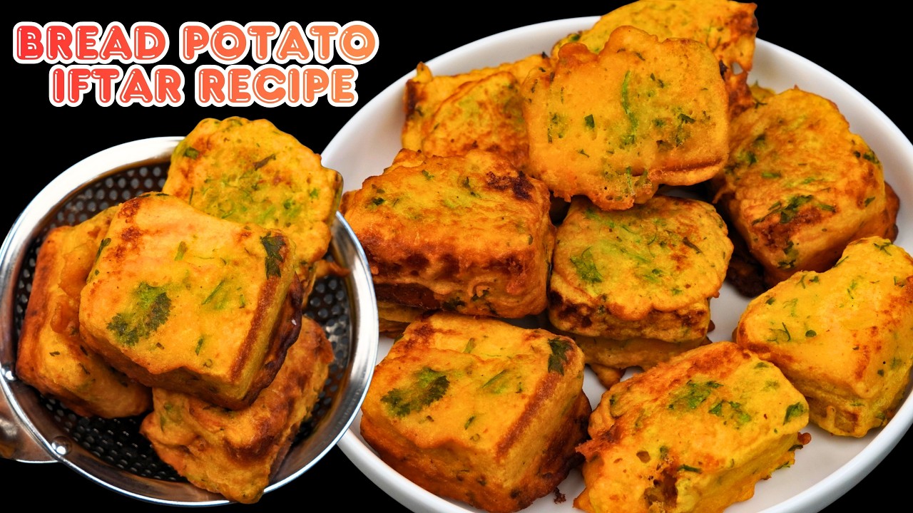 Ramzan Special Crispy Potato Stuffed Bread Pakora | Quick Iftar Recipe Idea